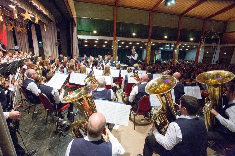 Der Musikzug Bremen spielte zum 33. Mal das Adventskonzert in Wickede