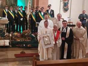 Schützen feiern mit Hubert Werning Priesterjubiläum in Dortmund